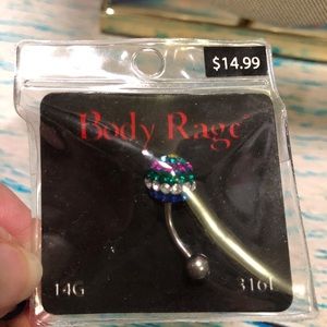 NEW-Lot of 3 Bellybutton rings